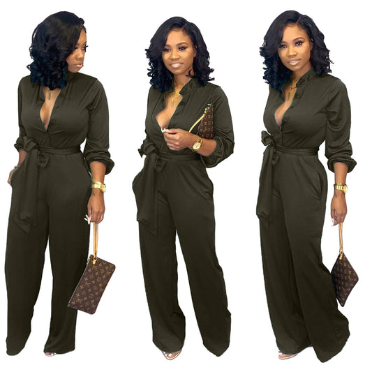 Loose women's jumpsuit