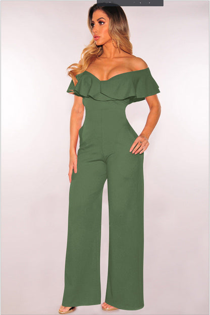 Sexy Ruffle Jumpsuit