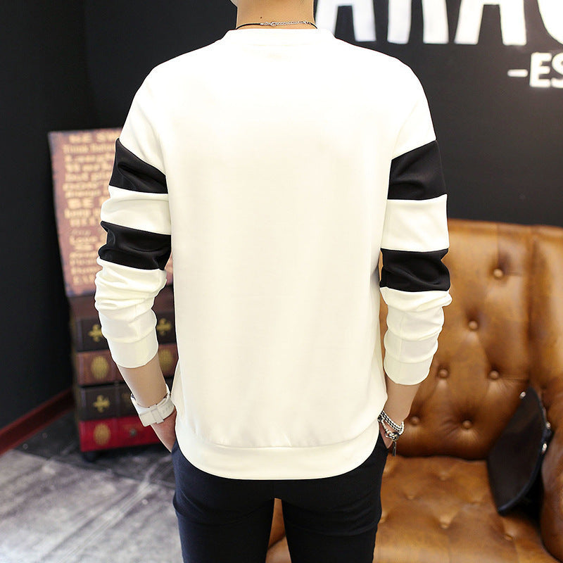 New Korean Style Slim Striped Top Sweater Student Personality Factory Direct Sales