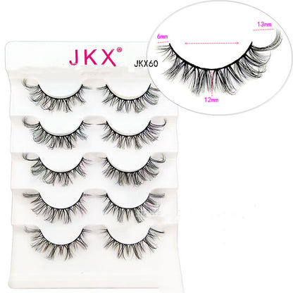 Eye Tail Lengthening Natural Curling Three-dimensional Multi-level Thick Eyelashes