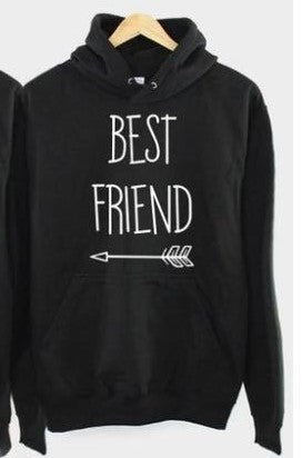 BEST FRIEND Right Arrow Hooded Sweater