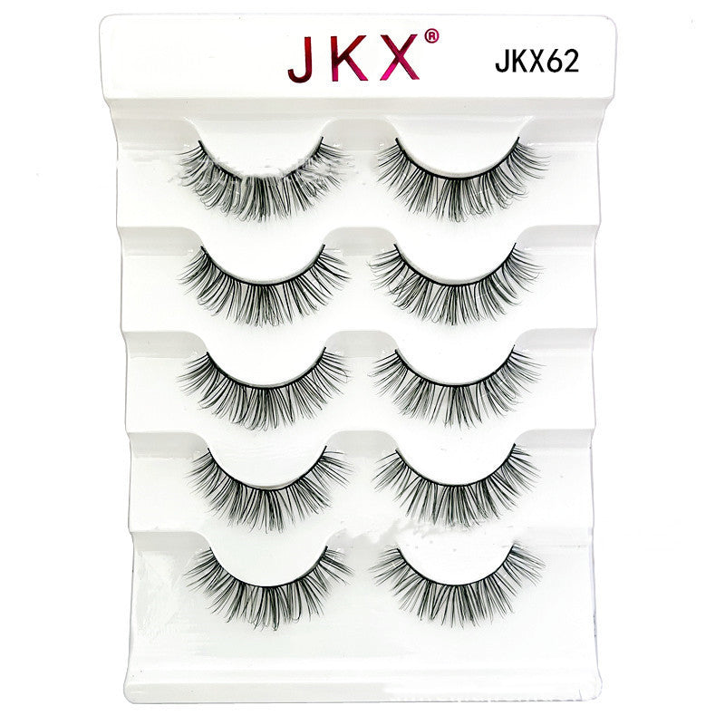 Eye Tail Lengthening Natural Curling Three-dimensional Multi-level Thick Eyelashes