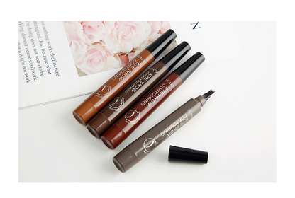 Four-headed Eyebrow Pencil Long-lasting No Blooming