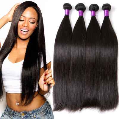 Brazilian Straight Human Hair, Naturally Colored and in High Demand