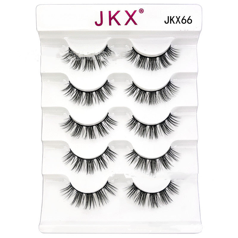 Eye Tail Lengthening Natural Curling Three-dimensional Multi-level Thick Eyelashes