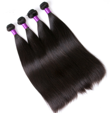 Brazilian Straight Human Hair, Naturally Colored and in High Demand