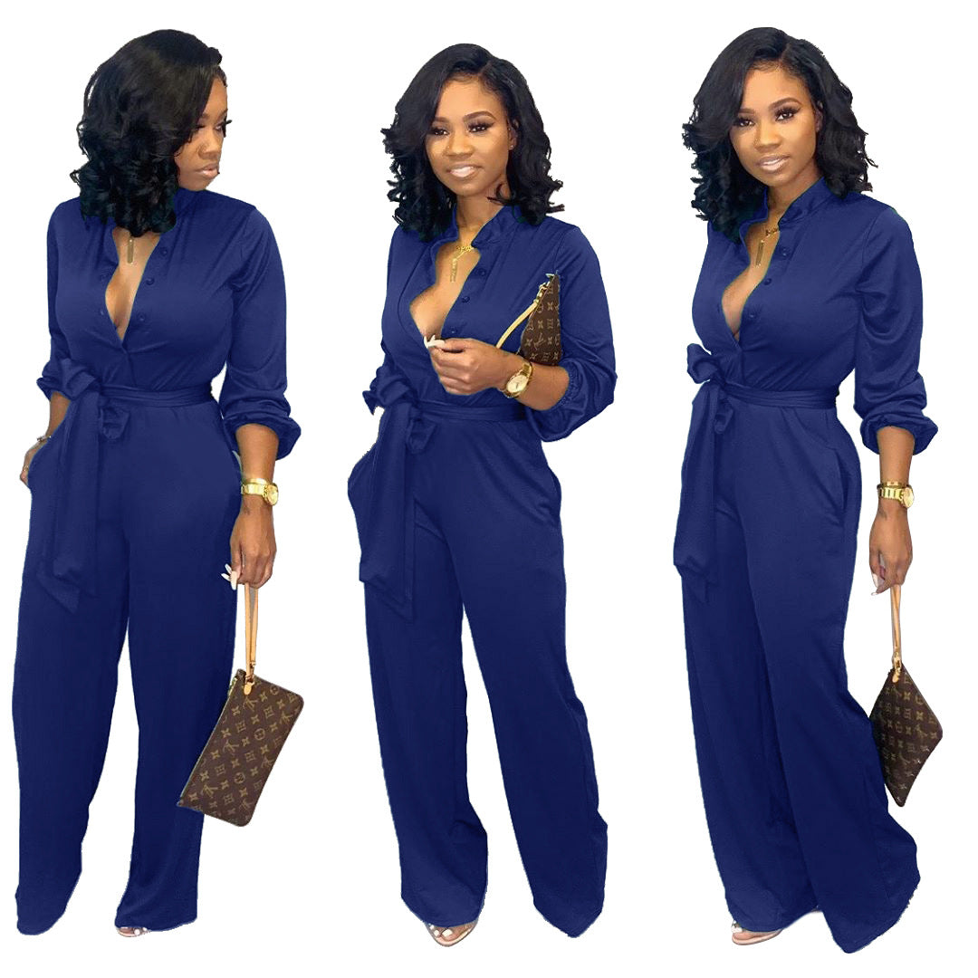 Loose women's jumpsuit