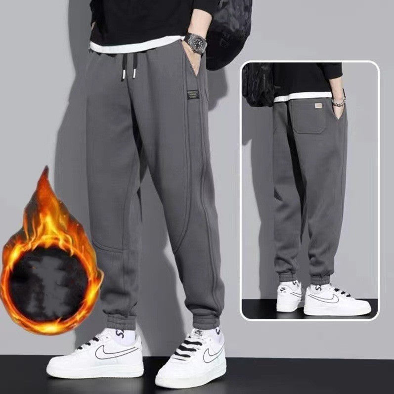 Autumn And Winter Tide Brand Thickened Cotton Pants Winter Warm Underwear