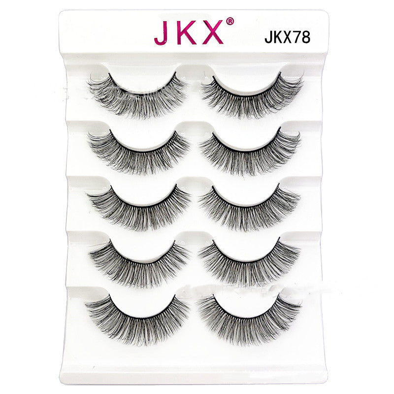 Eye Tail Lengthening Natural Curling Three-dimensional Multi-level Thick Eyelashes