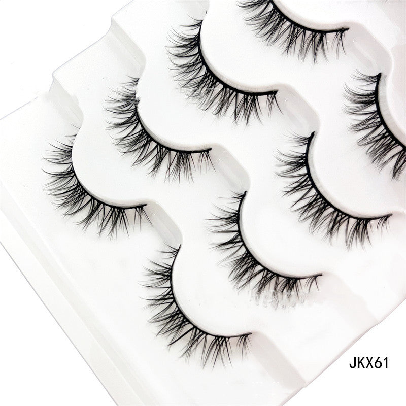 Eye Tail Lengthening Natural Curling Three-dimensional Multi-level Thick Eyelashes